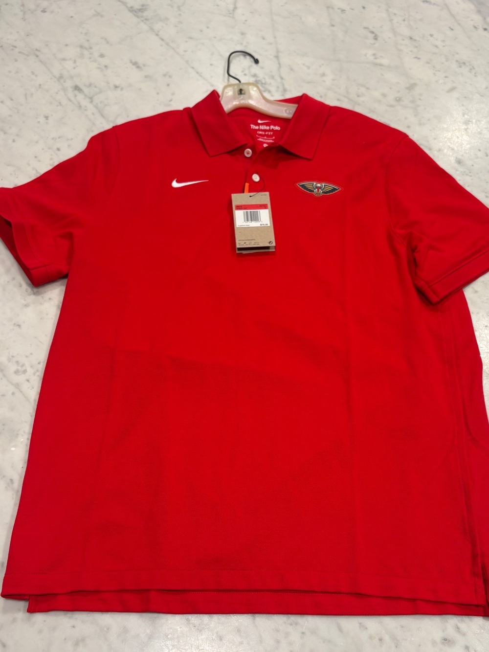Nike New Orleans Pelicans Polo, New with tags, Size Large